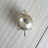 Antique metal sugar bowl