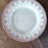 Plat de service en terre de fer