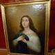 Religious oil painting. 19th century