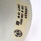 Red Table Lamp by Josef Hurka for Lidokov, 1970s