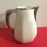 Pitcher cream pot aluminite Frugier Limoges France