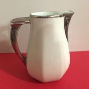 Pitcher cream pot aluminite Frugier Limoges France