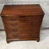 English mahogany chest of drawers 1960/1970