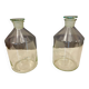 Paire d’anciens flacons de parfum d’usine
