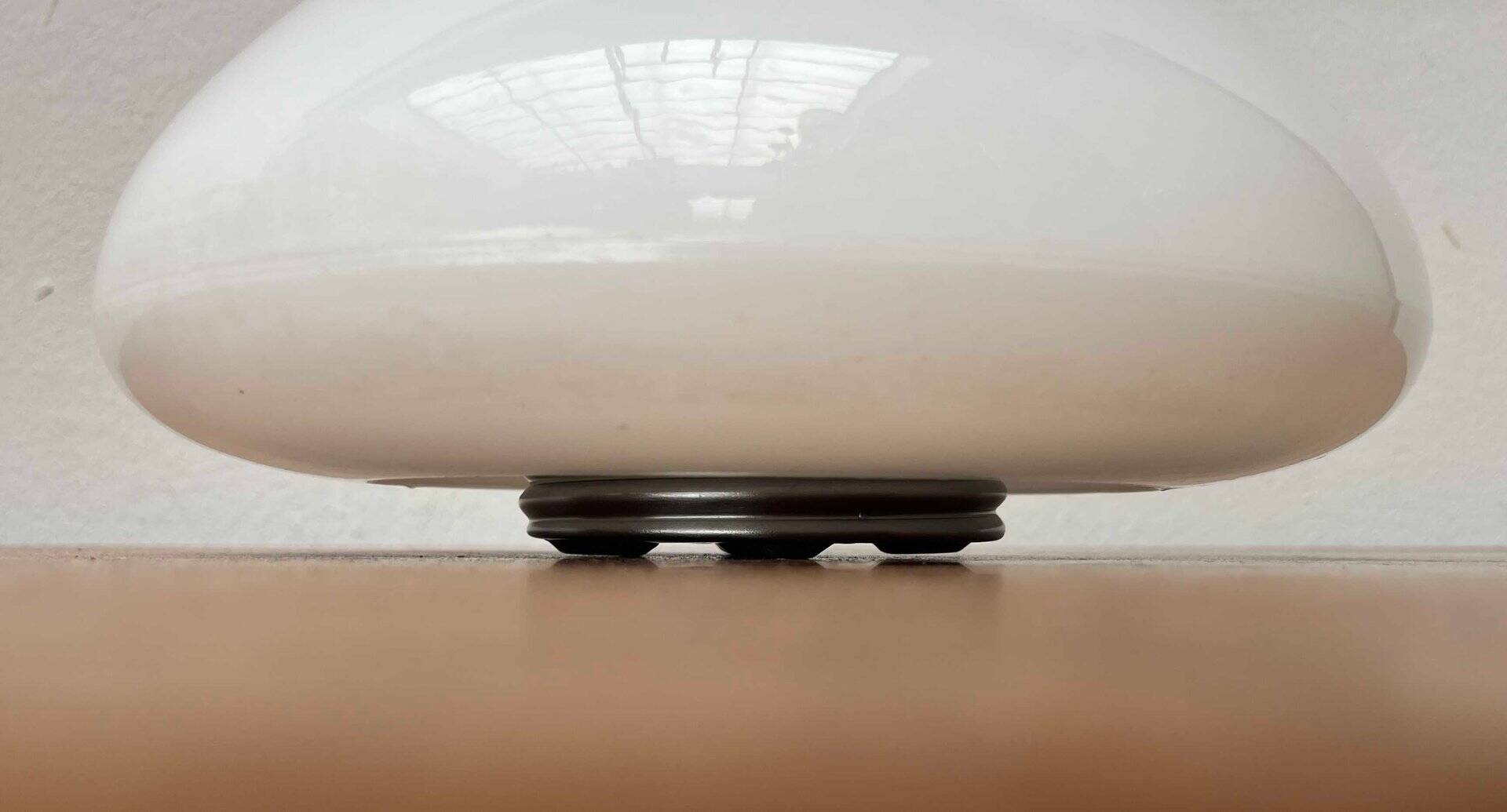 Mid-Century Modern Minimalist Ceiling or Wall Lamp by Wilhelm Wagenfeld for Lindner, Germany, 1950s