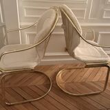 Pair of Gastone Rinaldi chairs, 1970s.