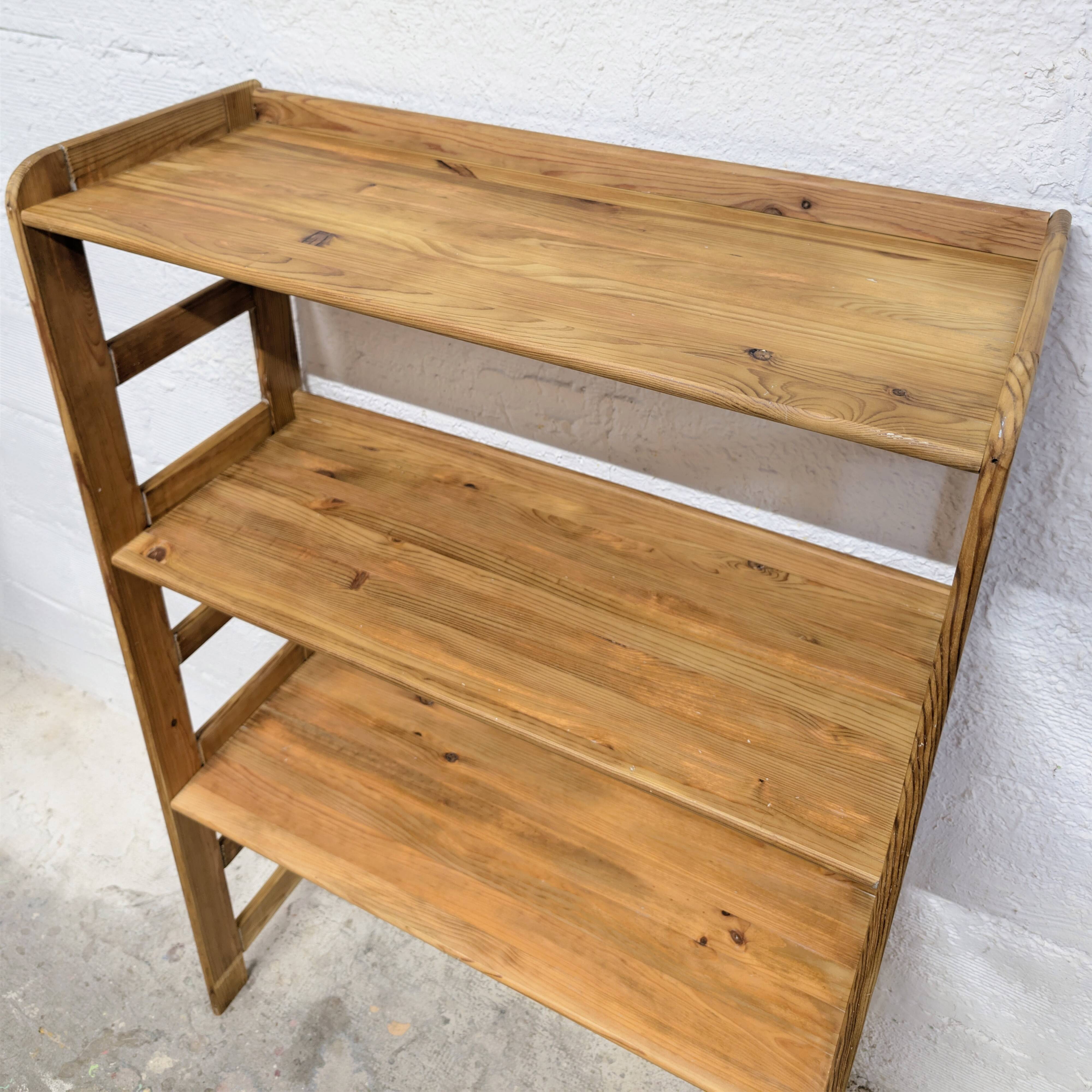 Vintage wooden shelf