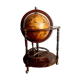Vintage world map bar