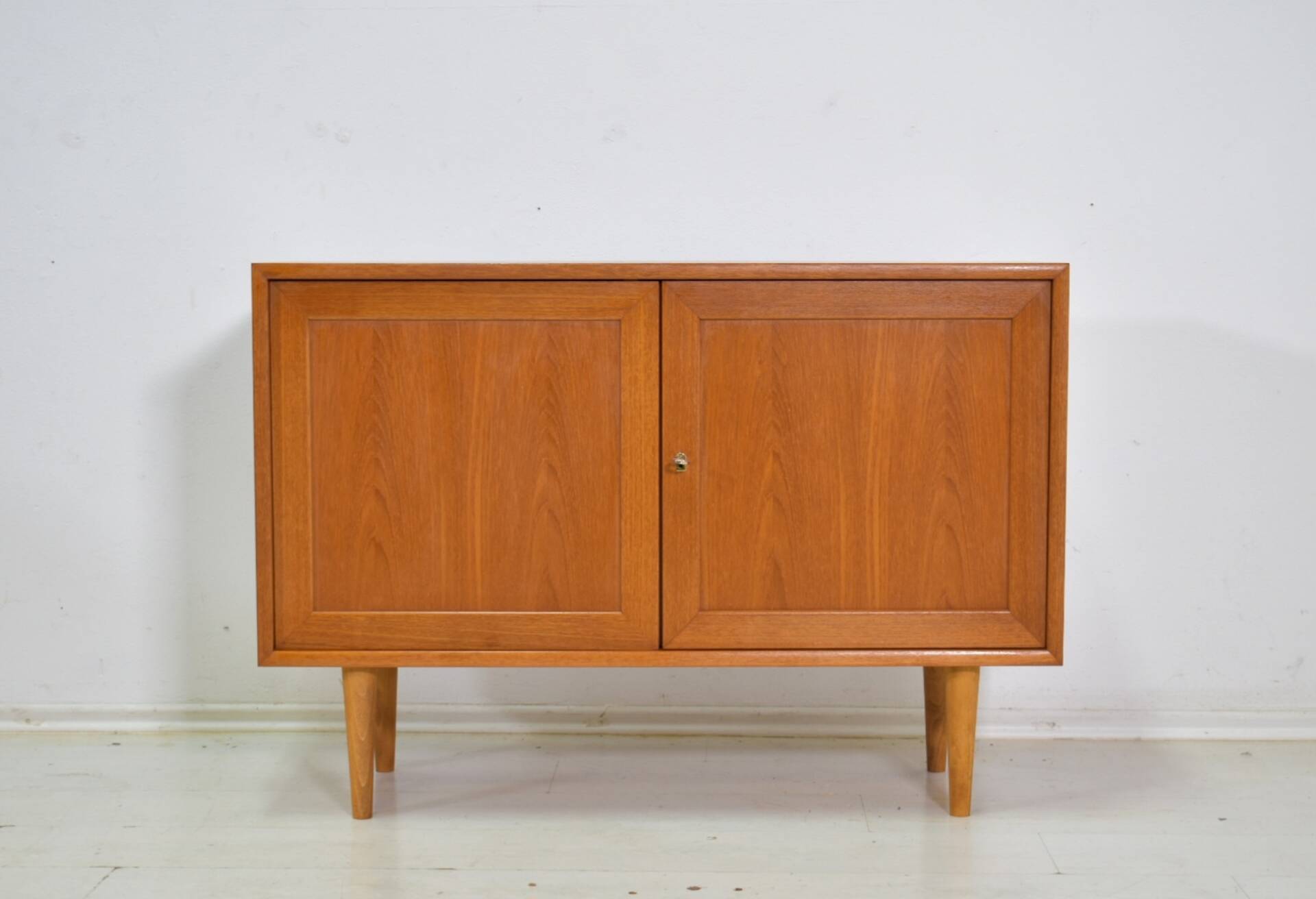 Cabinet by WK Möbel 1960s teak sideboard Scandinavian
