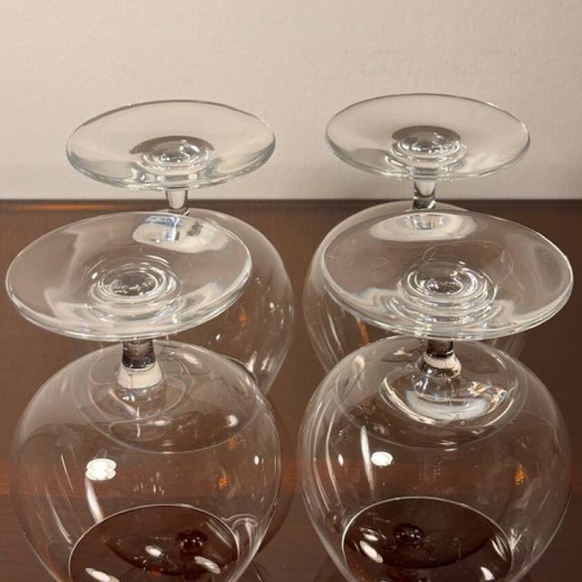 2 verres Baccarat dégustation cognac
