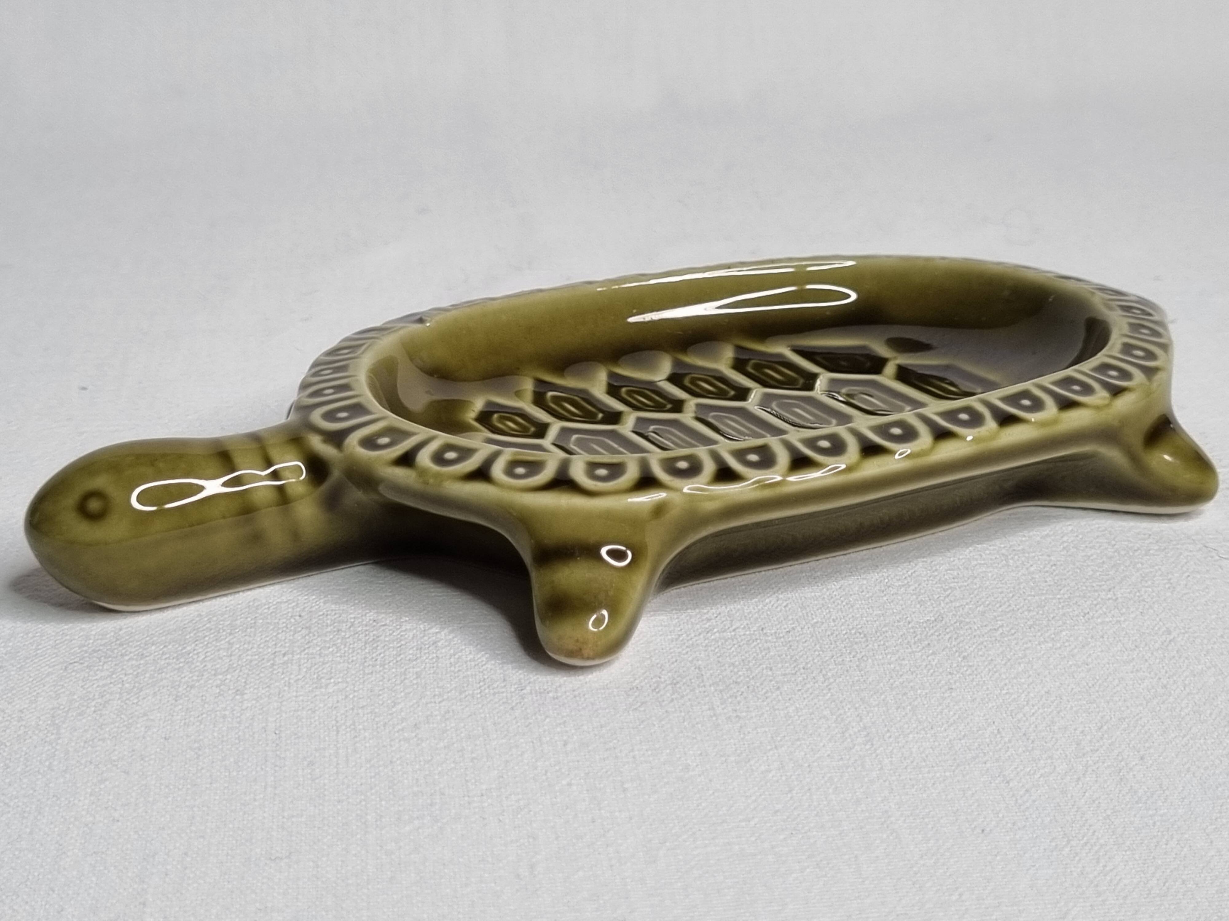 Vintage Villeroy & Boch Ceramic Turtle Soap Dish, 16.5 cm