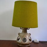 Ceramic lamp from the 60s/70s with double lighting