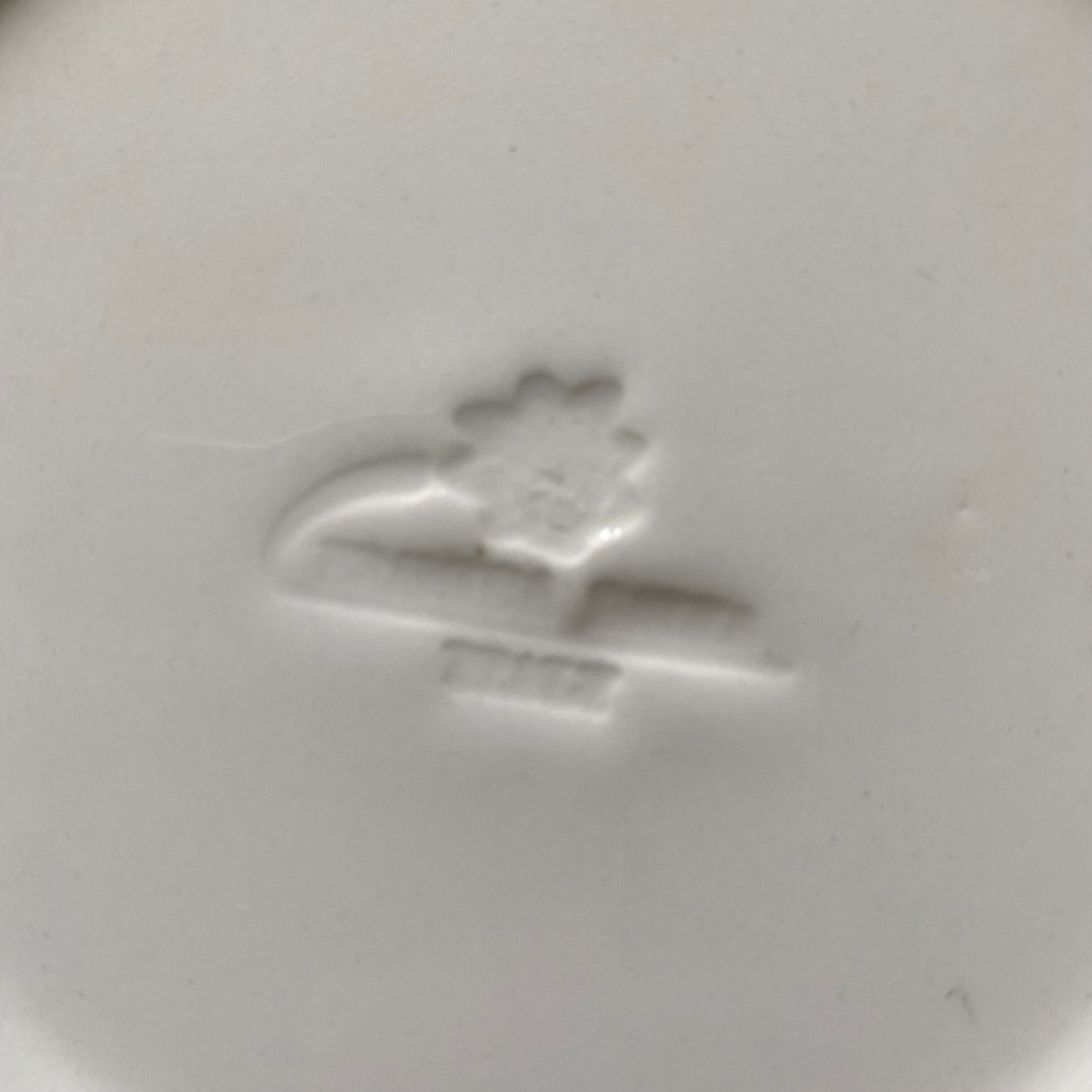 Black and white hollow plates 80s