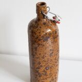 Pyrite stoneware bottle