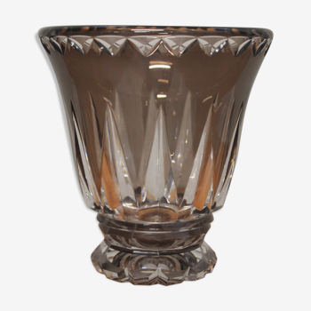Crystal vase of Val Saint-Lambert