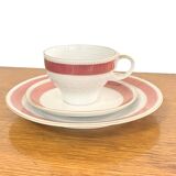 Trio, service de petit-déjeuner, New Look, Kahla Volkstedt, Allemagne années 1960.