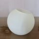 Lampe en opaline blanche 1980