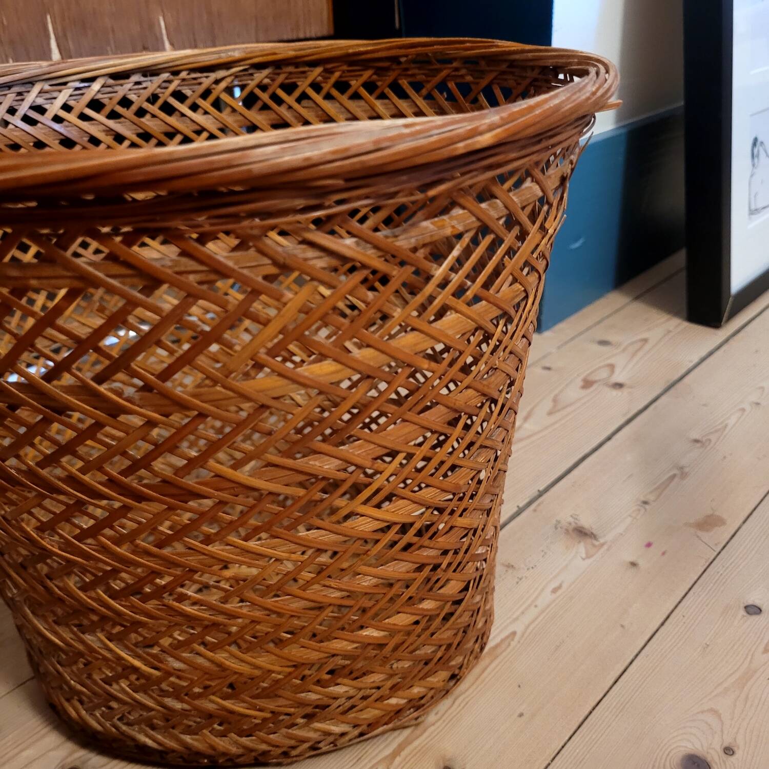 70s wastepaper basket