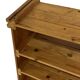 Vintage Wall shelf rack Pine wood 70s minimalist design