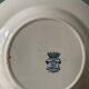 Set of 6 old Hollow Plates Earth of Iron mismatched