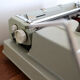 Machine à écrire vintage Hermès Media 3 vert menthe Rare