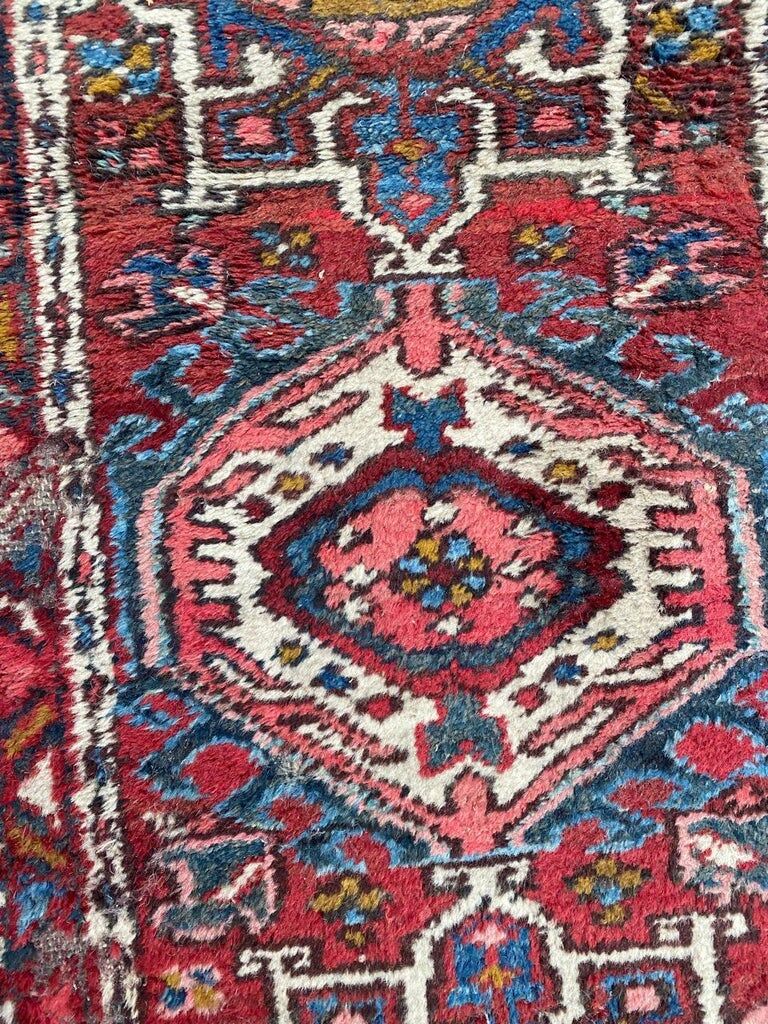Mid-century Heriz carpet 116x62 cm