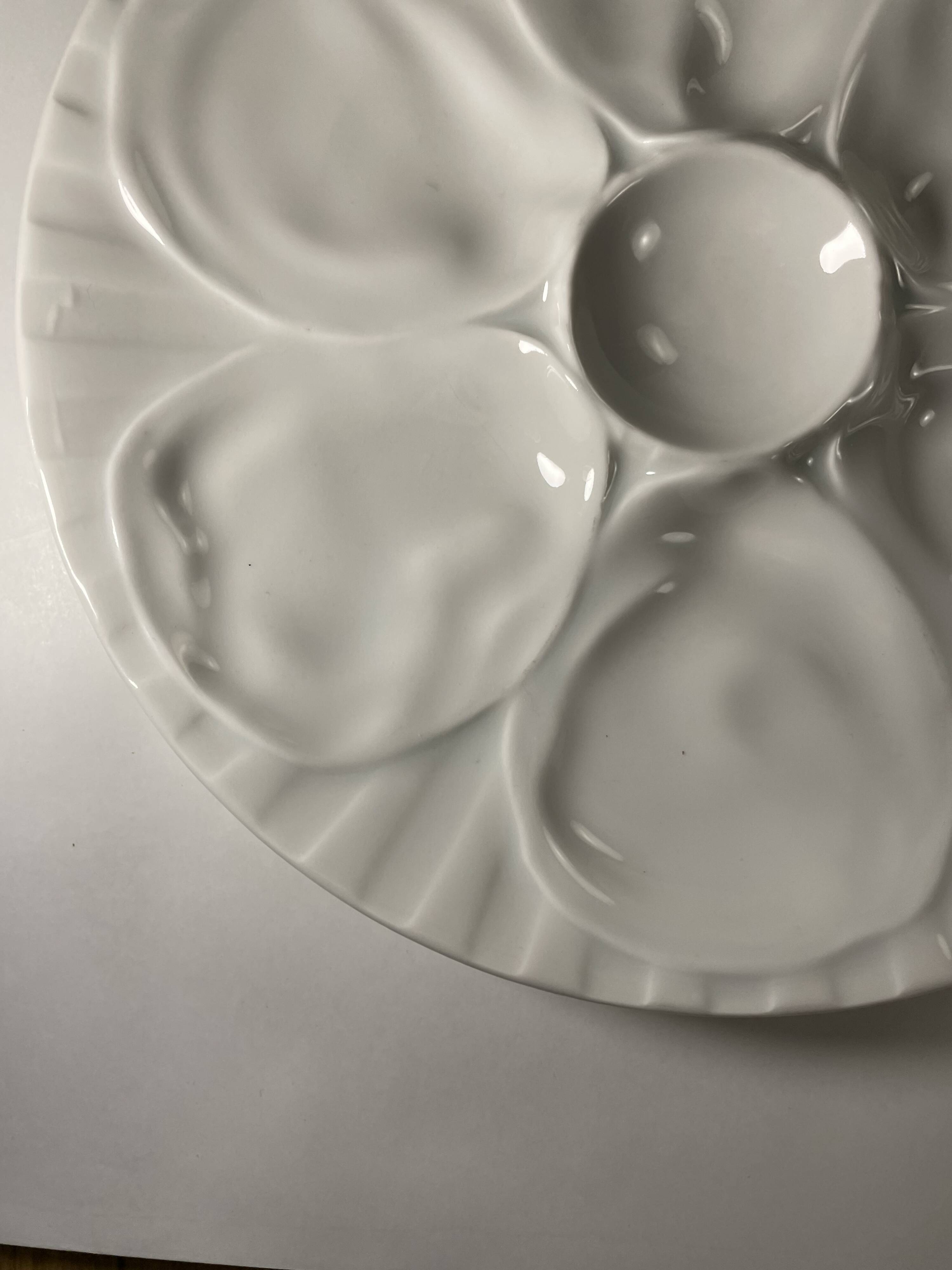 Lot de 6 Assiettes à Huîtres Pillivuyt