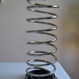 Chrome metal spring umbrella holder