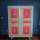 folk art wardrobe