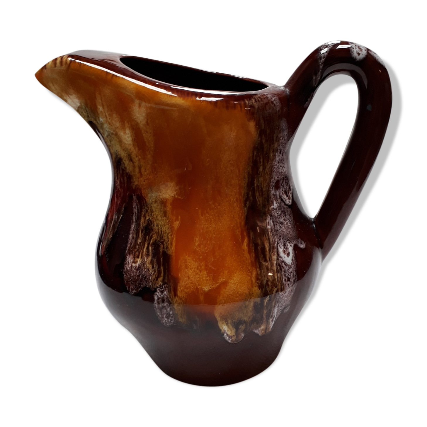 Pitcher vintage 1960 70 s glaze