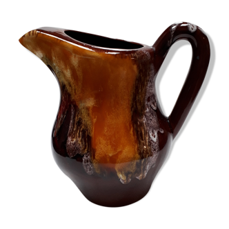 Pitcher vintage 1960 70 s glaze