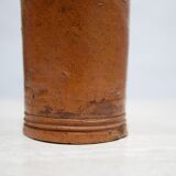 Bottle vintage glazed terracotta vase