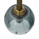 Ceiling lamp with three pendants, 1950s