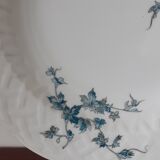 plates Bernardaud Limoges saint saens B & C blue vines