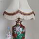 Large cloisonné lamp 77 a 100 cm of H , TBE