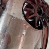 Murano glass glasses and carafe