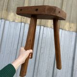 Antique tripod stool