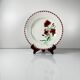 Round "Oeillet" dish Sarreguemines, 1920-50