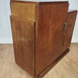 Asymmetrical vintage art deco style sideboard