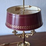 Lucien Gau Model 15033 mid century brass table lamp