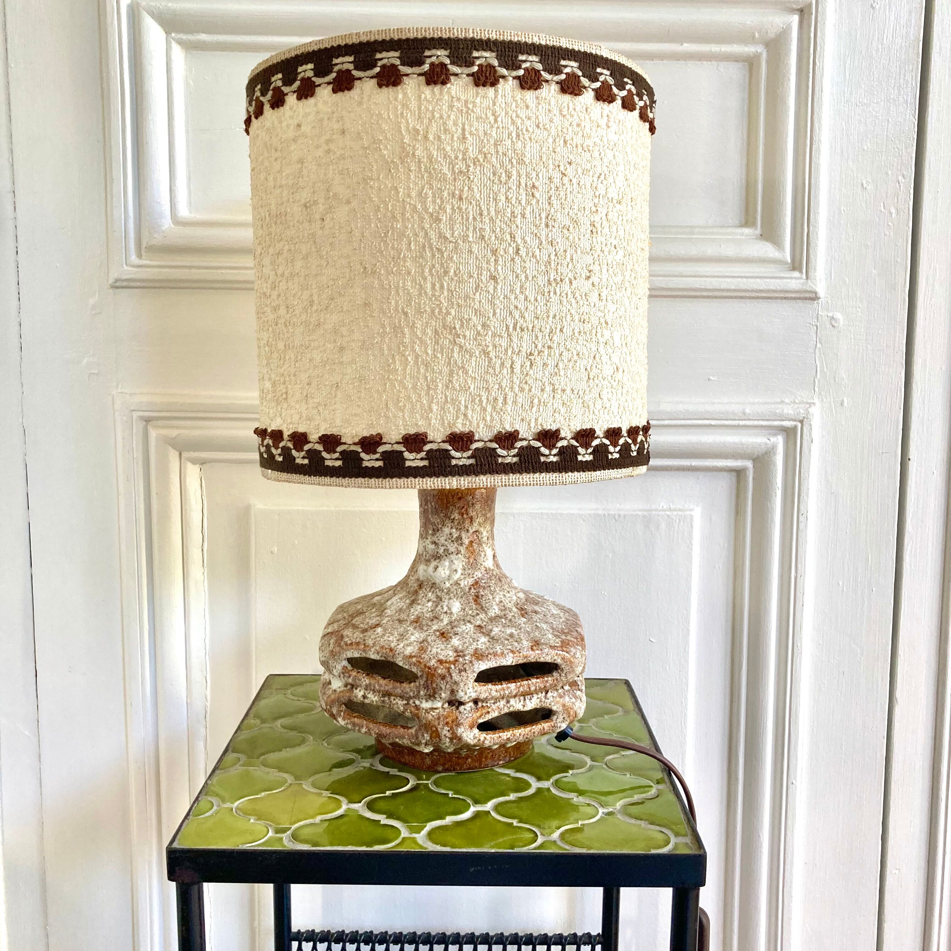 Ceramic lamp West Germany Stein Keramik