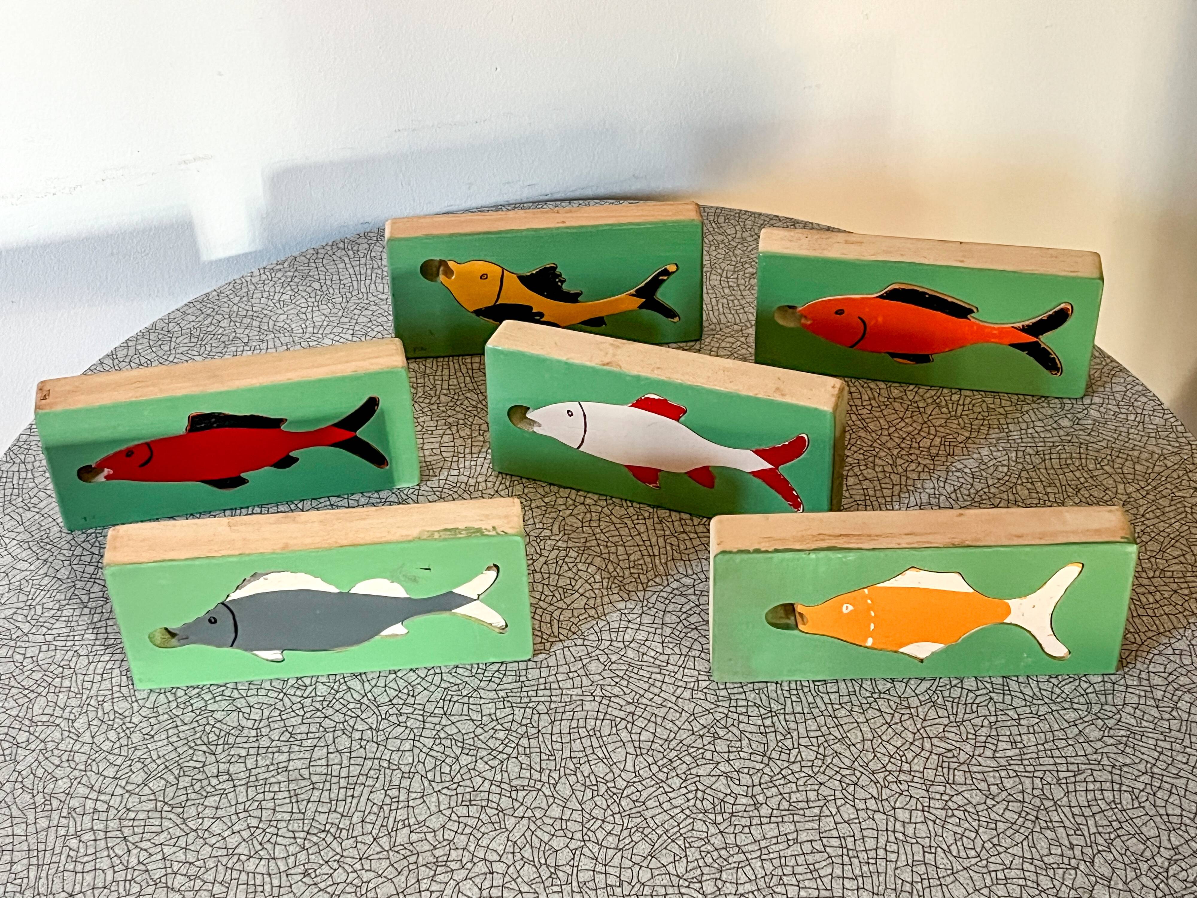 Vintage game, Fishing game and puzzle in original box