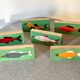 Vintage game, Fishing game and puzzle in original box