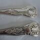Paire de couverts de service, plaqué argent sheffield england