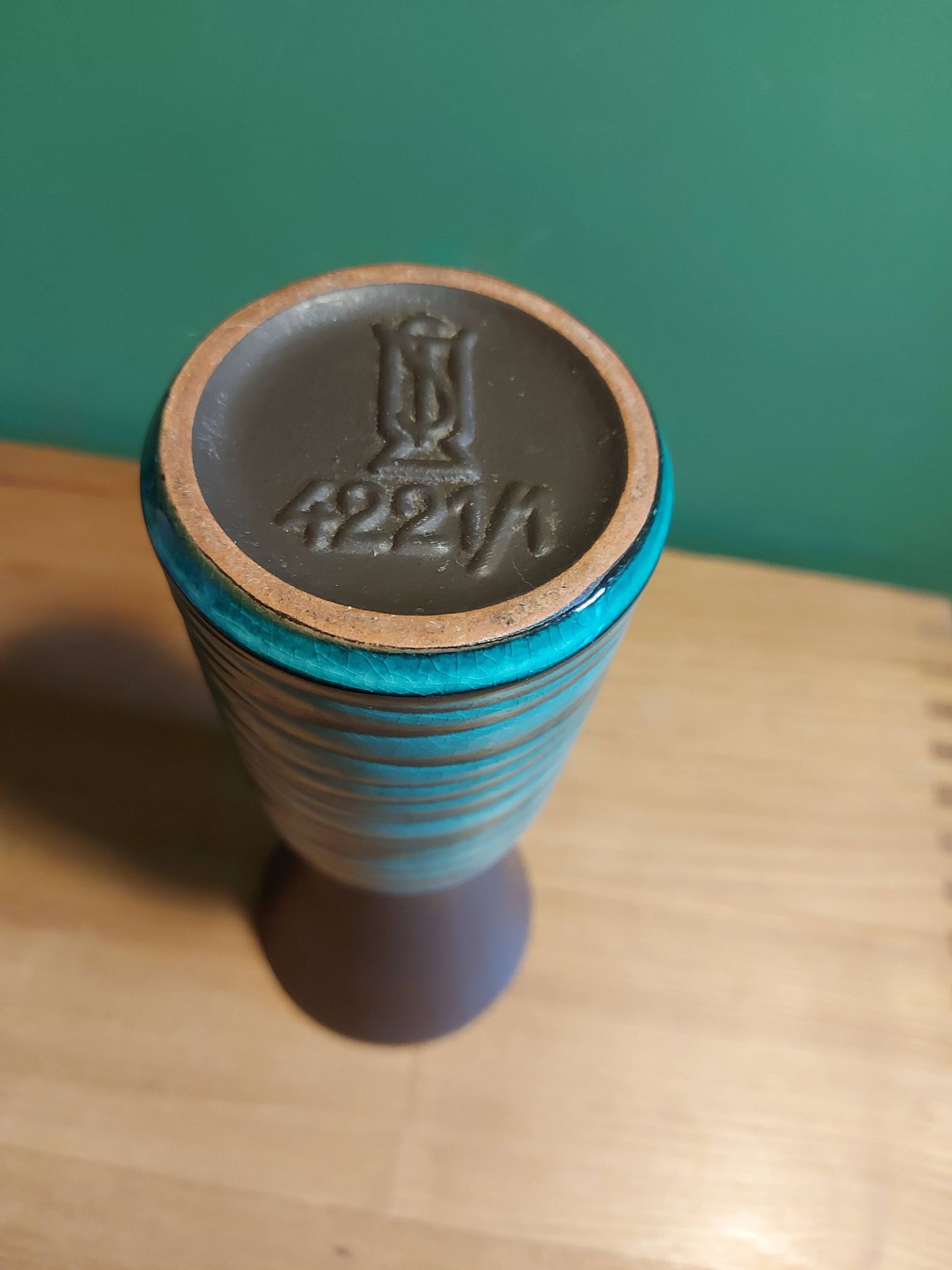 Vase en céramique vintage
