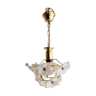 Eglo vintage murano flower chandelier