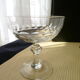 Set de 3 coupes à champagne en cristal décor à facettes