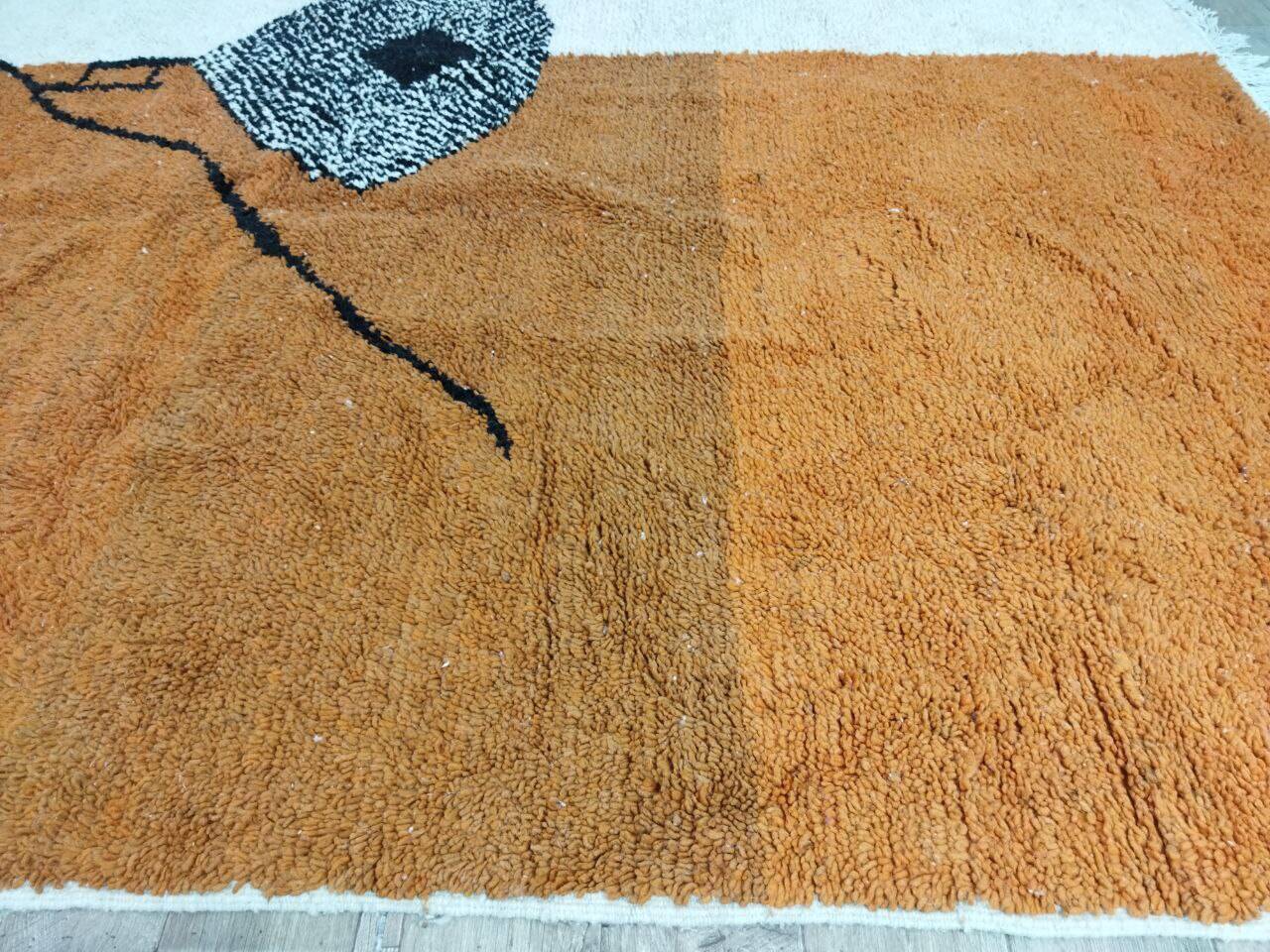 Handmade Moroccan Berber rug 313 x 215 cm