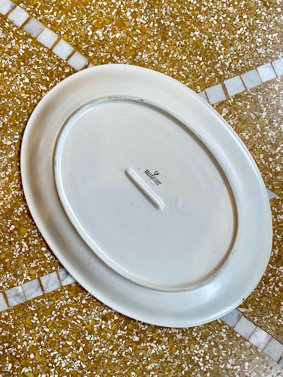 Large oval dish Villeroy & Boch Gallo Design