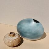 Set of two ceramic vases
